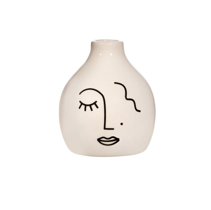Vase - Abstract face